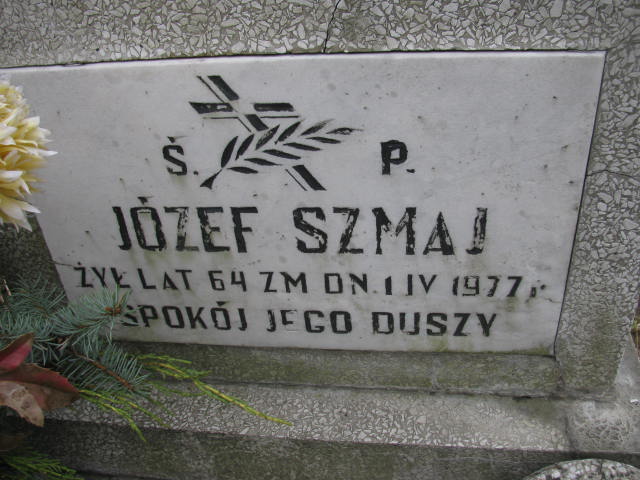 Józef Szmaj Sosnowiec św. Barbary - Grobonet - Wyszukiwarka osób pochowanych