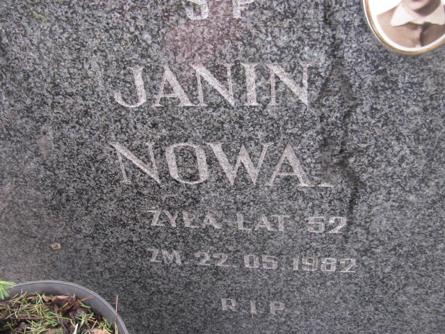 Janina Nowak Sosnowiec św. Barbary - Grobonet - Wyszukiwarka osób pochowanych