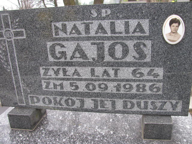 Grób Natalia Gajos