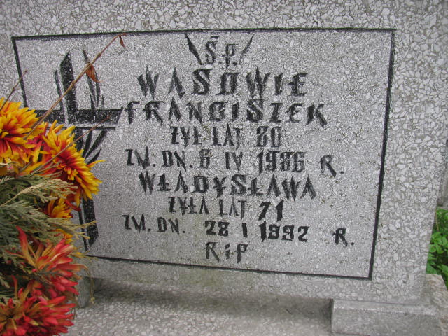 Franciszek Wąs Sosnowiec św. Barbary - Grobonet - Wyszukiwarka osób pochowanych