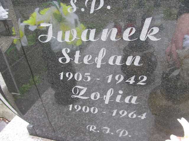 Stefan Iwanek 1905 Sosnowiec św. Barbary - Grobonet - Wyszukiwarka osób pochowanych