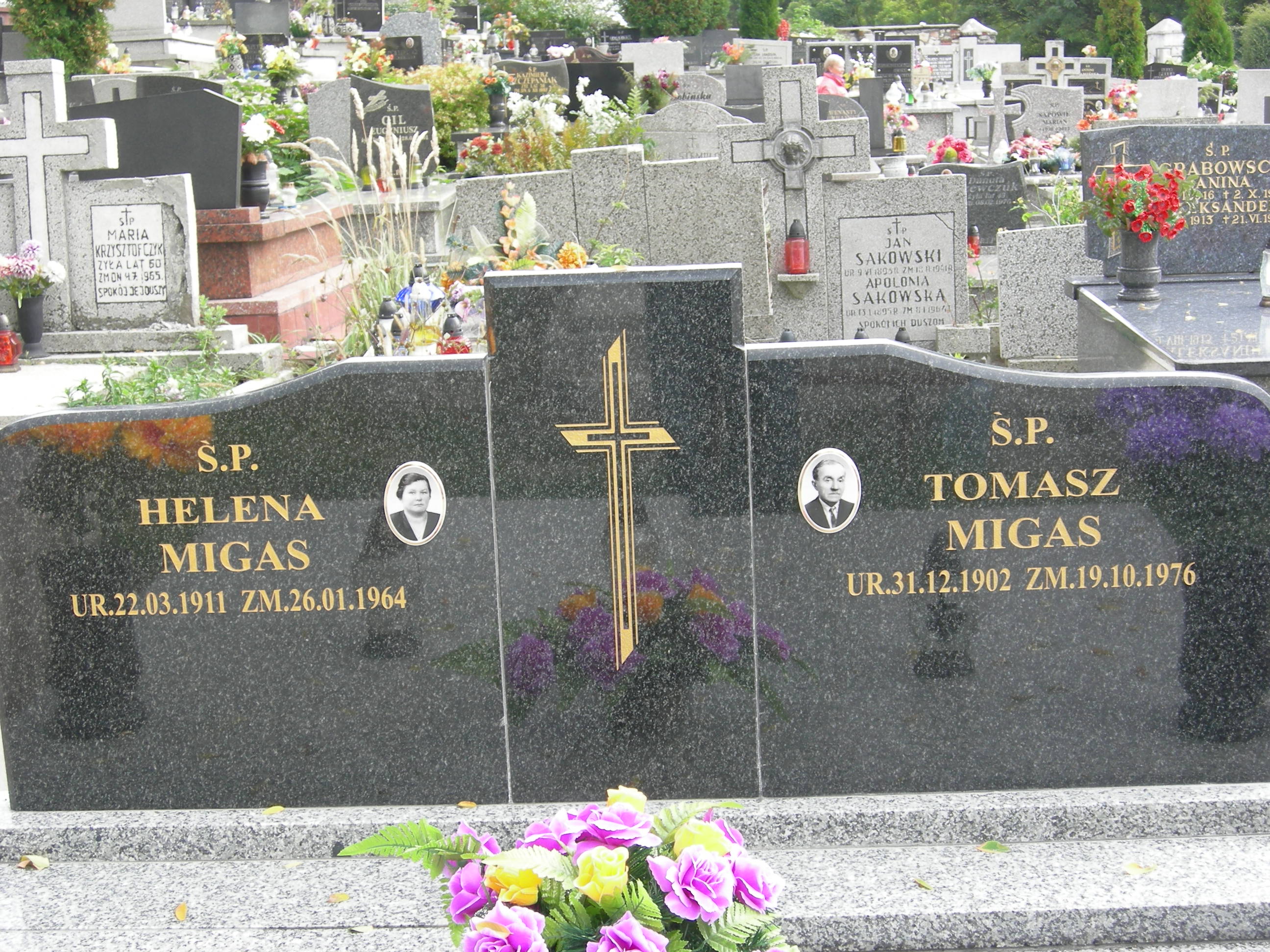 Ryszard Migas 1941 Sosnowiec św. Barbary - Grobonet - Wyszukiwarka osób pochowanych