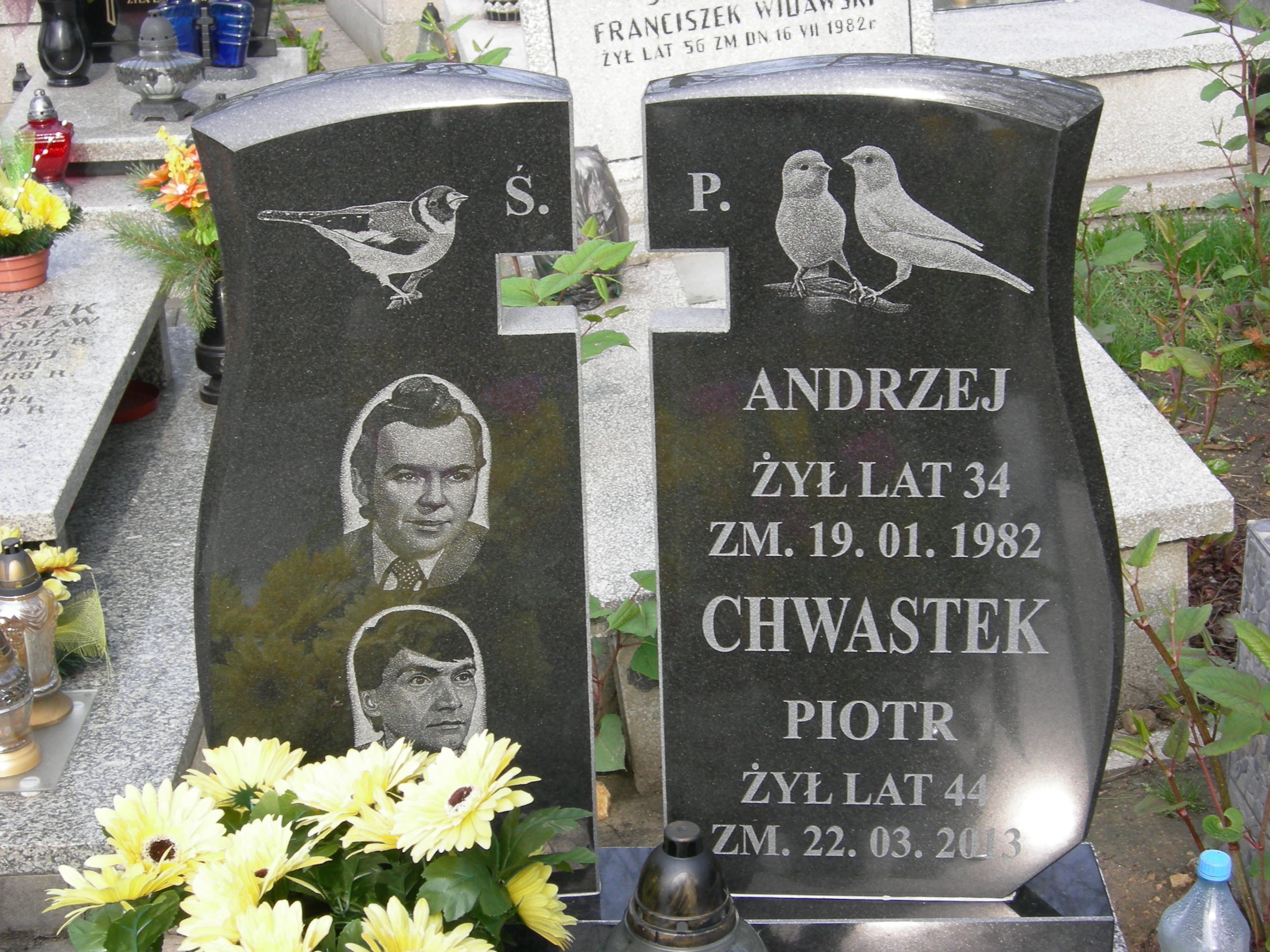 Andrzej Chwastek Sosnowiec św. Barbary - Grobonet - Wyszukiwarka osób pochowanych