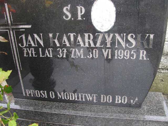 Jan Katarzyński Sosnowiec św. Barbary - Grobonet - Wyszukiwarka osób pochowanych