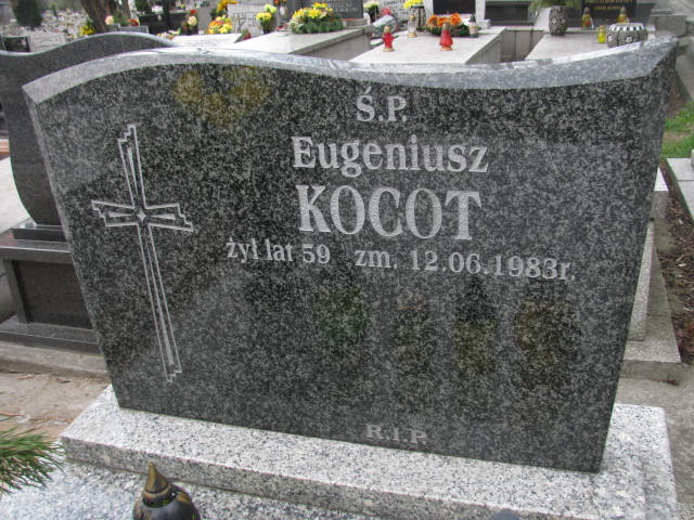 Jacek Kocot 1951 Sosnowiec św. Barbary - Grobonet - Wyszukiwarka osób pochowanych