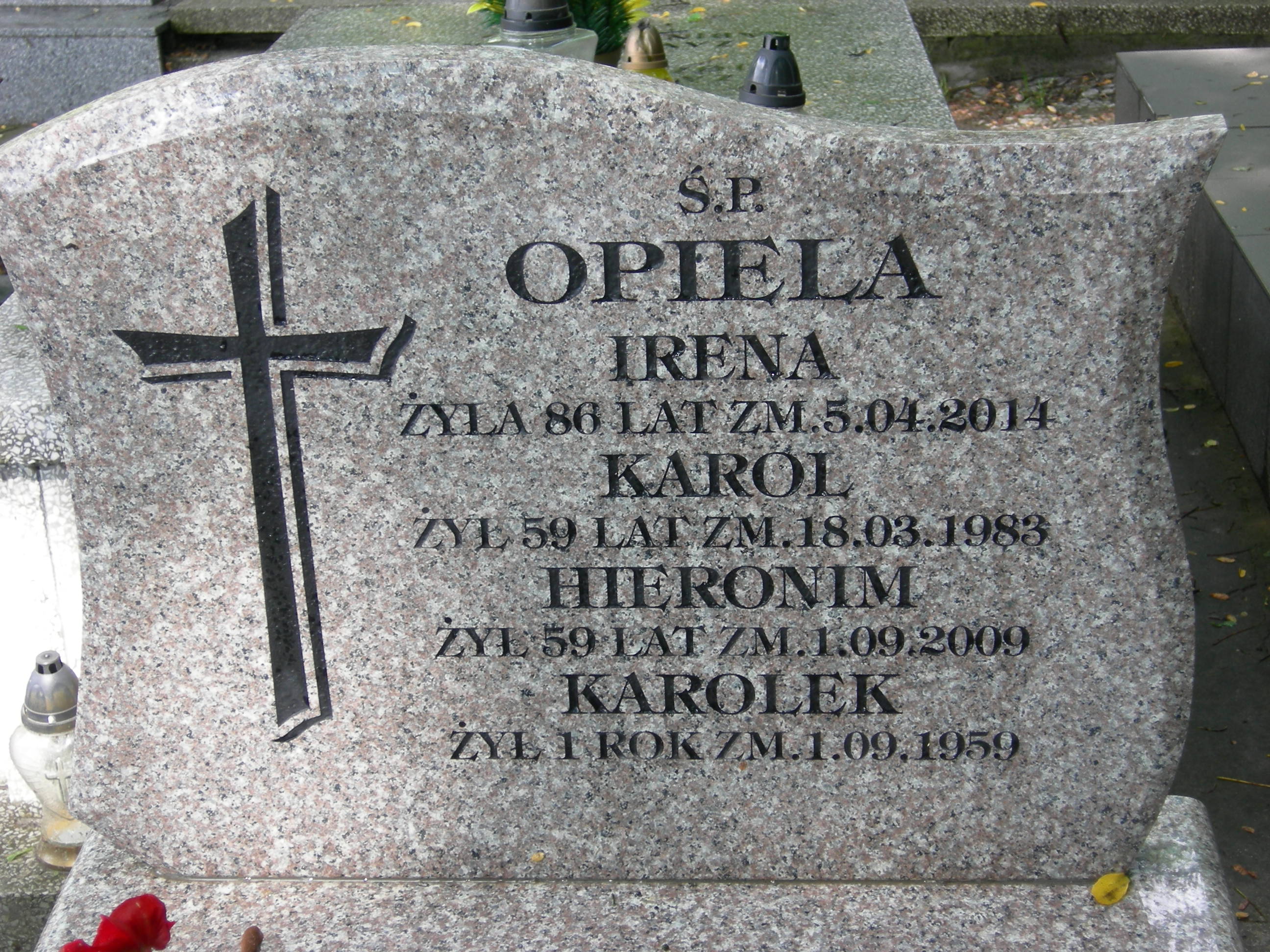 Iwona Kowalska 1957 Sosnowiec św. Barbary - Grobonet - Wyszukiwarka osób pochowanych