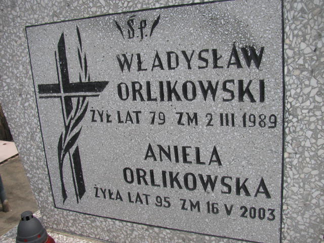 Aniela Orlikowska 1908 Sosnowiec św. Barbary - Grobonet - Wyszukiwarka osób pochowanych