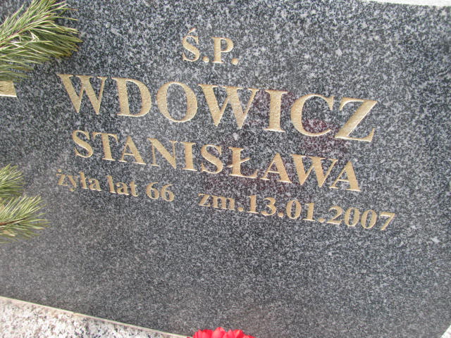 Bronisław Wdowicz 1934 Sosnowiec św. Barbary - Grobonet - Wyszukiwarka osób pochowanych