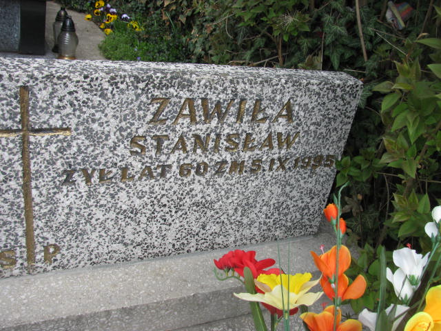 Grób Stanisław Zawiła