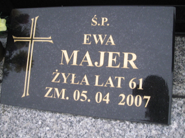 Wojciech Majer 1941 Sosnowiec św. Barbary - Grobonet - Wyszukiwarka osób pochowanych