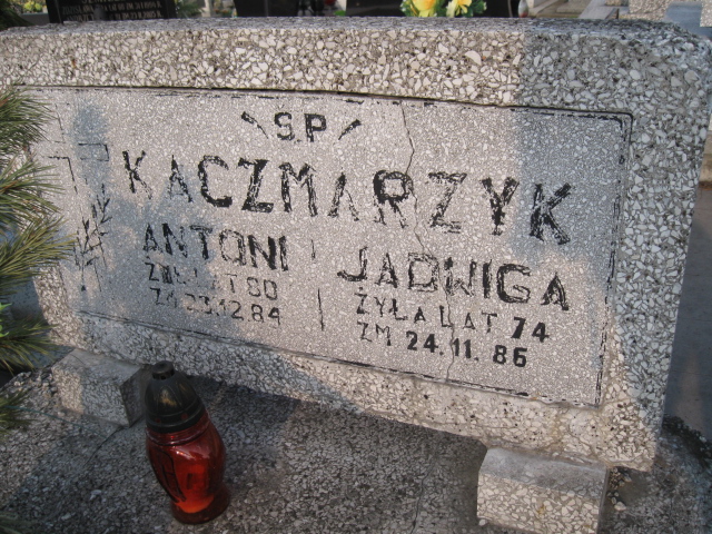 Antoni Kaczmarczyk Sosnowiec św. Barbary - Grobonet - Wyszukiwarka osób pochowanych