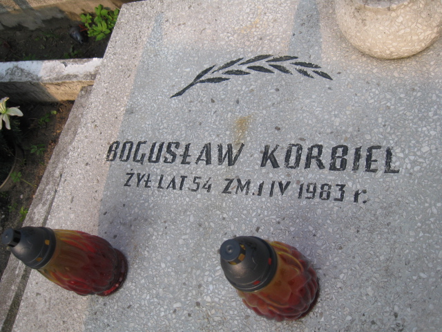 Bogusław Korbiel Sosnowiec św. Barbary - Grobonet - Wyszukiwarka osób pochowanych