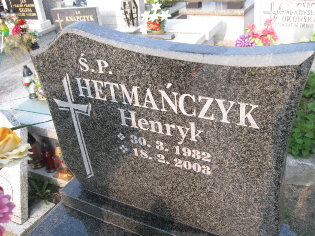 Stanisława Hetmańczyk 1935 Sosnowiec św. Barbary - Grobonet - Wyszukiwarka osób pochowanych