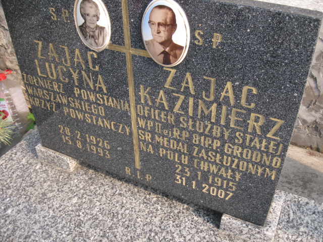 Lucyna Zając 1926 Sosnowiec św. Barbary - Grobonet - Wyszukiwarka osób pochowanych