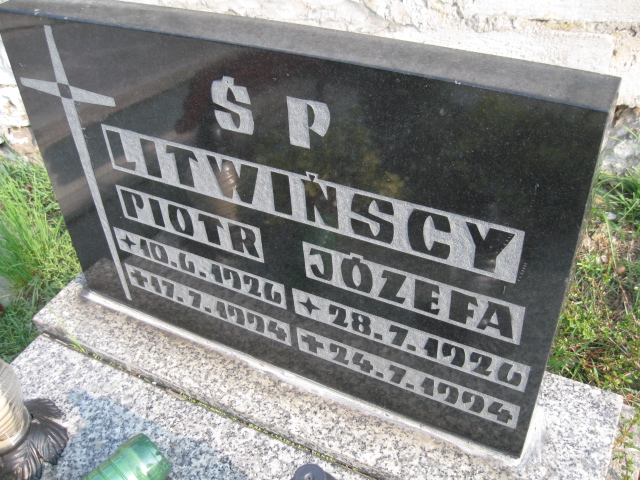 Piotr Litwiński 1926 Sosnowiec św. Barbary - Grobonet - Wyszukiwarka osób pochowanych