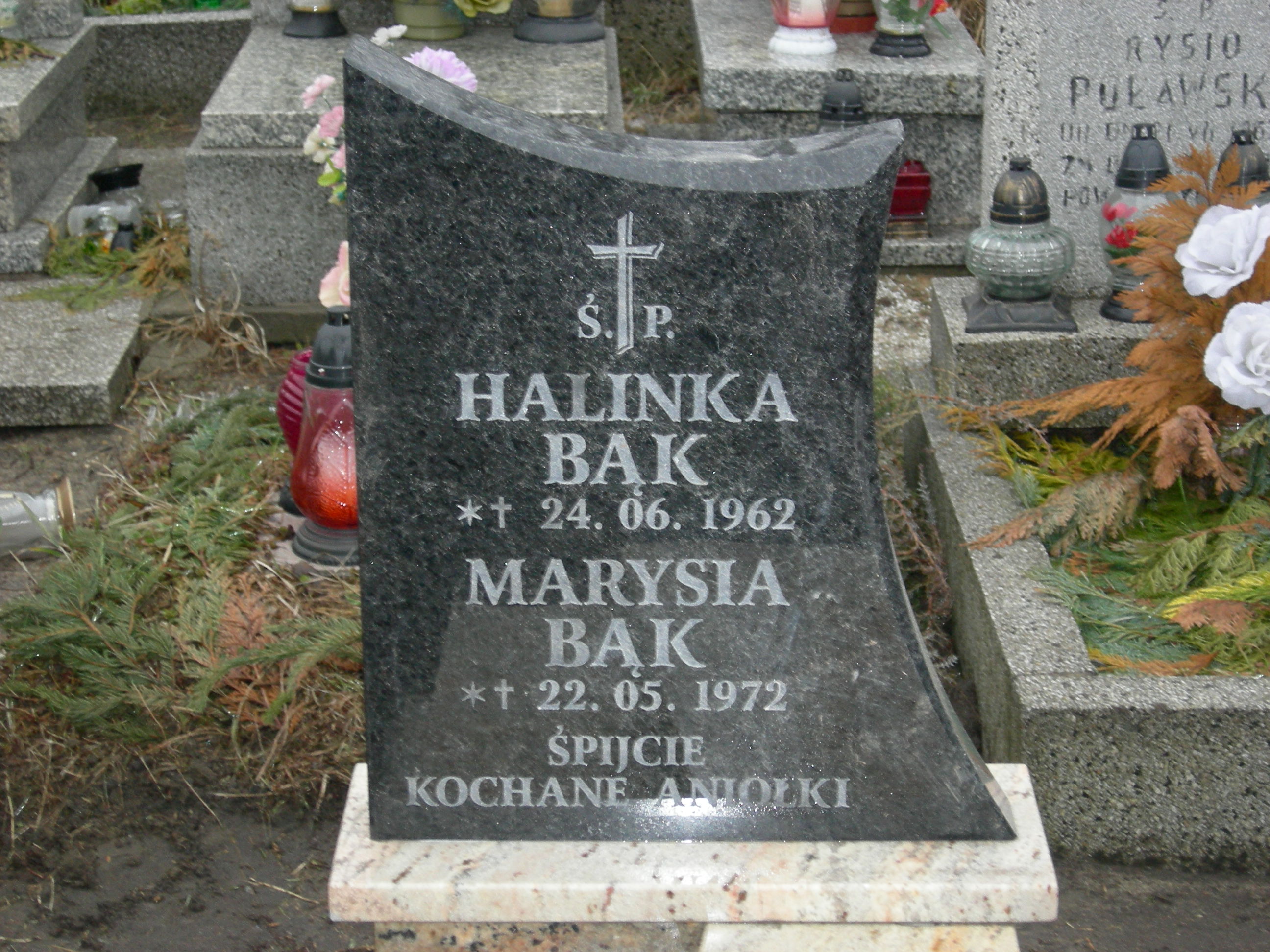 Maria Bąk Sosnowiec św. Barbary - Grobonet - Wyszukiwarka osób pochowanych