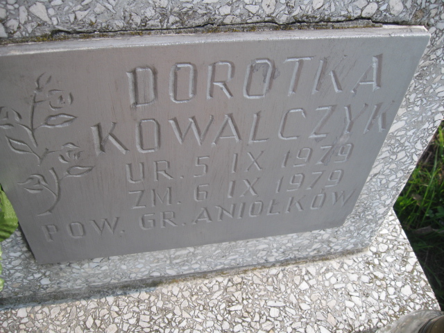 Grób Dorota Kowalczyk