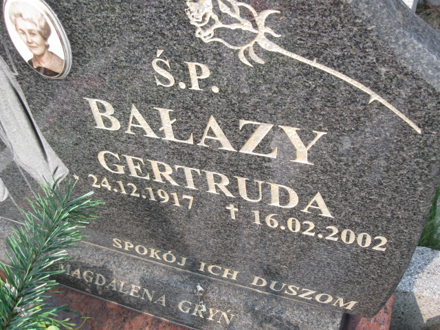 Magdalena Gryń Sosnowiec św. Barbary - Grobonet - Wyszukiwarka osób pochowanych