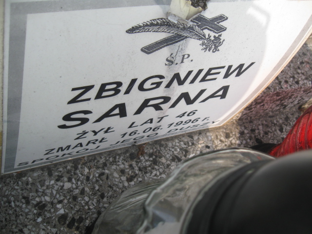 Ryszard Sarna 1945 Sosnowiec św. Barbary - Grobonet - Wyszukiwarka osób pochowanych