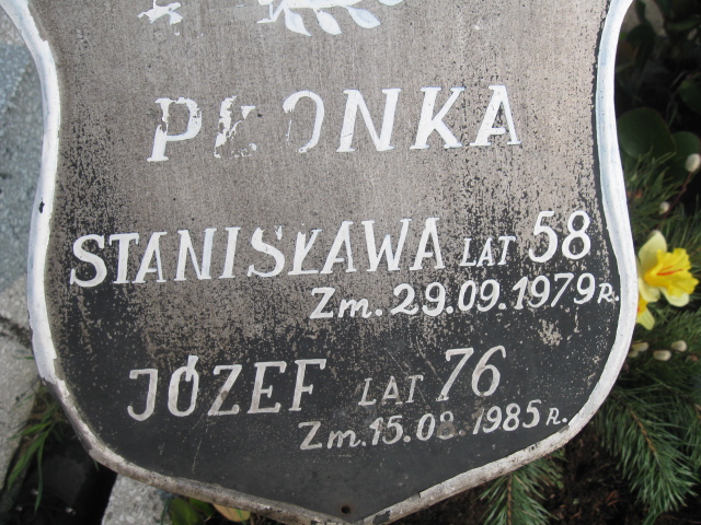 Stanisława Płonka Sosnowiec św. Barbary - Grobonet - Wyszukiwarka osób pochowanych