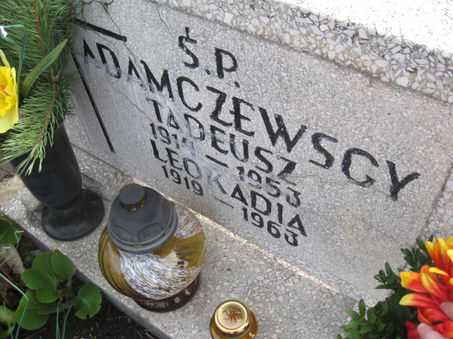 Leokadia Adamczewska 1919 Sosnowiec św. Barbary - Grobonet - Wyszukiwarka osób pochowanych