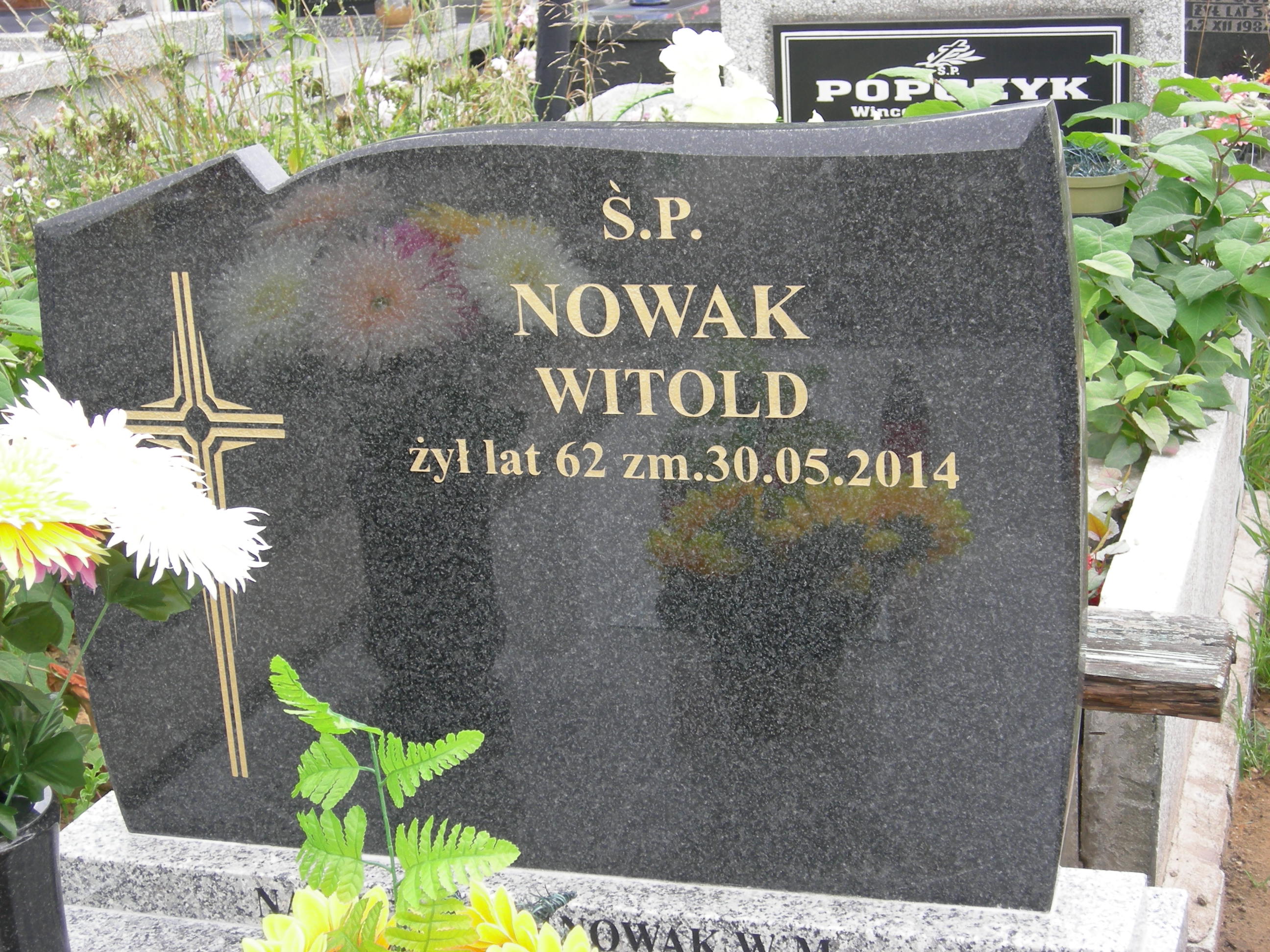 Wincenty Nowak 1898 Sosnowiec św. Barbary - Grobonet - Wyszukiwarka osób pochowanych