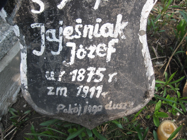 Józef Jajeśniak 1875 Sosnowiec św. Barbary - Grobonet - Wyszukiwarka osób pochowanych