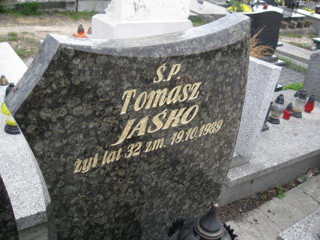 Tomasz Jaśko Sosnowiec św. Barbary - Grobonet - Wyszukiwarka osób pochowanych