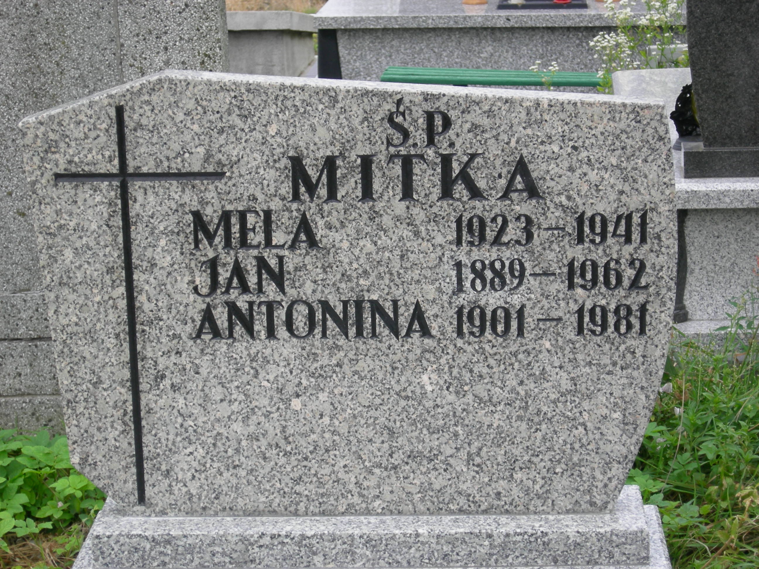 Mela? Mitka 1923 Sosnowiec św. Barbary - Grobonet - Wyszukiwarka osób pochowanych