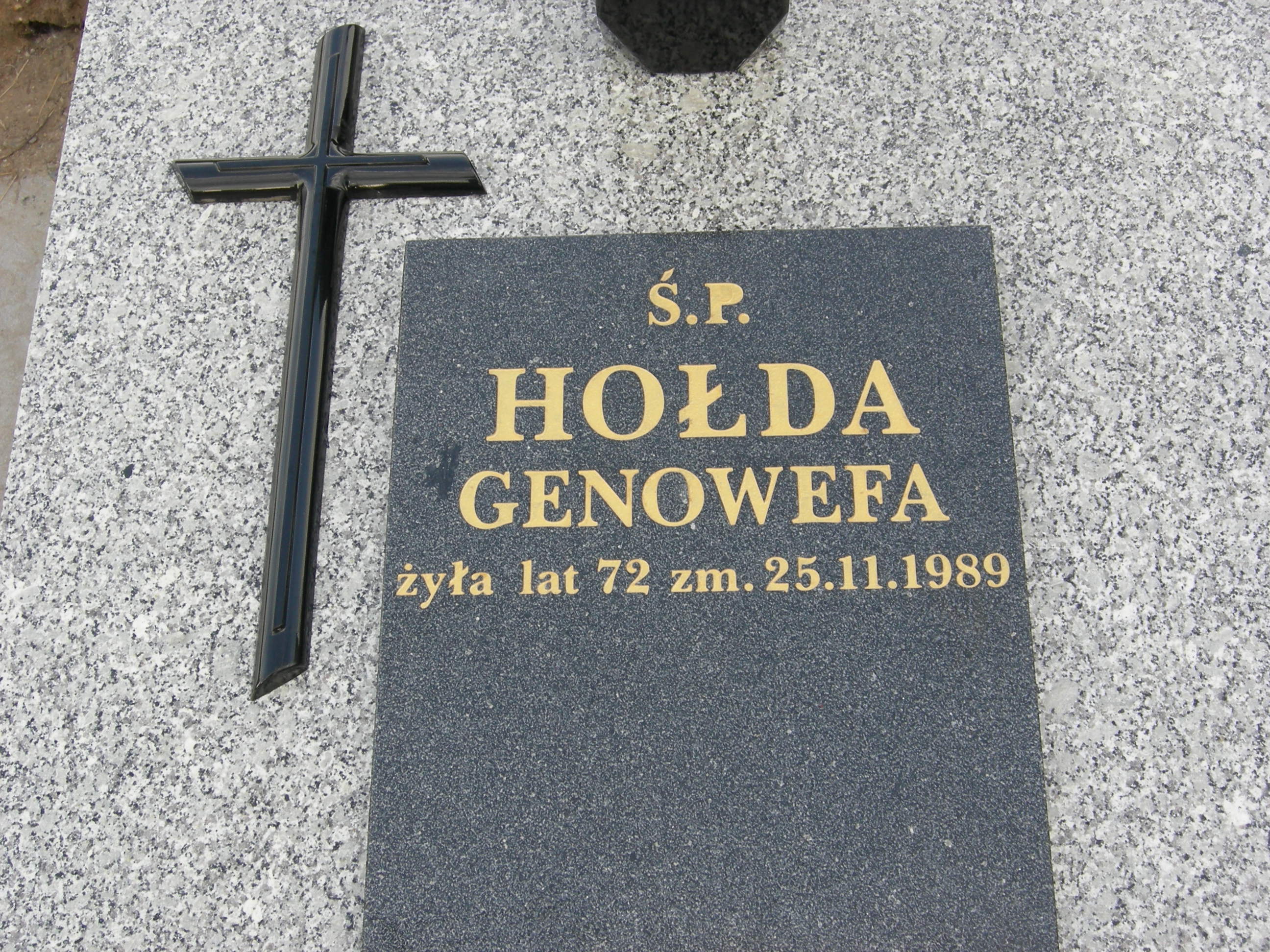 Waldemar Hołda 1945 Sosnowiec św. Barbary - Grobonet - Wyszukiwarka osób pochowanych