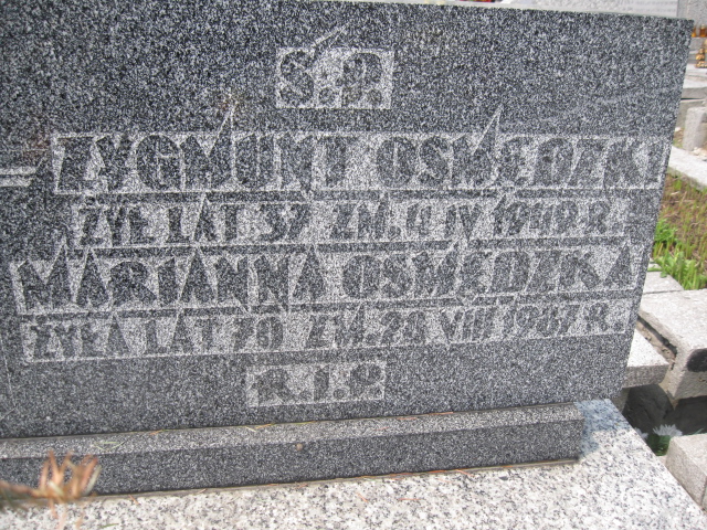 Zygmunt Osmędzki Sosnowiec św. Barbary - Grobonet - Wyszukiwarka osób pochowanych