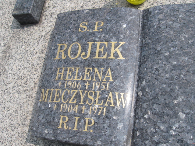 Helena Rojek 1906 Sosnowiec św. Barbary - Grobonet - Wyszukiwarka osób pochowanych