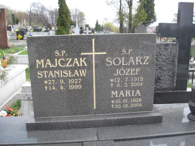Jacek Solarz 1951 Sosnowiec św. Barbary - Grobonet - Wyszukiwarka osób pochowanych